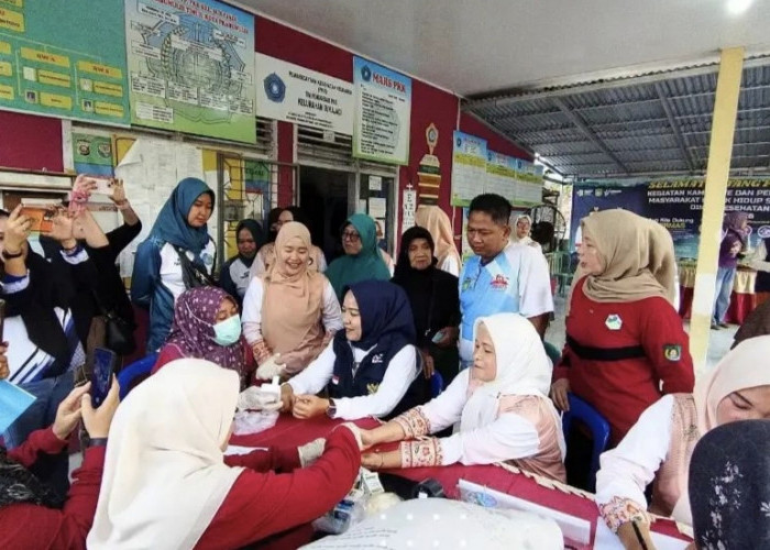 Ajak Warga Hidup Sehat, Dinkes Prabumulih Gelar Senam dan Pemeriksaan Gratis
