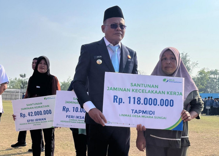 Pekerja Rentan hingga Linmas Dilindungi BPJS Ketenagakerjaan, Empat Ahli Waris Terima Santunan