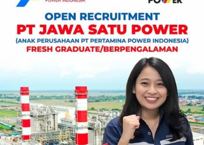 Perusahaan Jawa Satu Power Buka Lowongan Kerja 2 Posisi, Fresh Graduate Berpengalaman Bisa Daftar