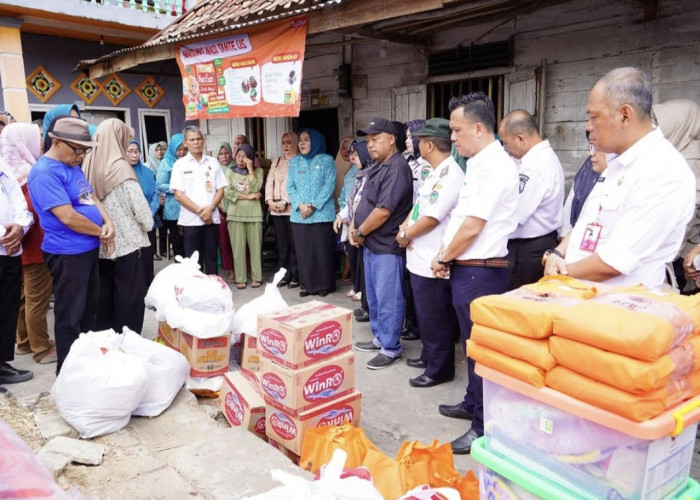7 Bedeng Ludes Terbakar, Pemkot Prabumulih Berikan Bantuan untuk Korban
