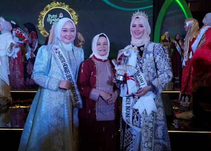Membanggakan, Anisyah Agustin asal Prabumulih Juara 2 Putri Hijabfluencer 