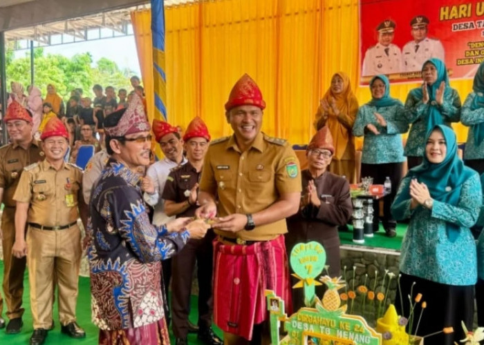 Desa Tanjung Menang Rayakan HUT ke-24 dengan Peluncuran Lagu Khas