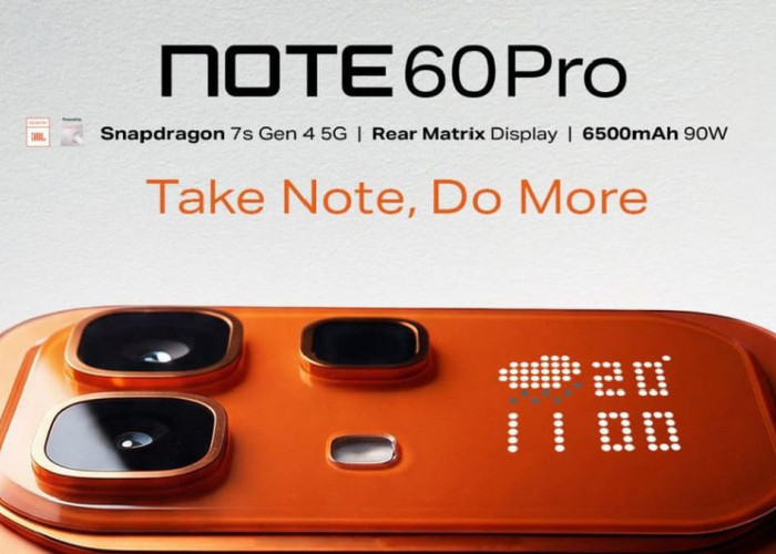 Infinix Note 60 Pro 5G Tampil Premium, Desain Kamera Belakang Sekilas Mirip iPhone 17 Pro Max