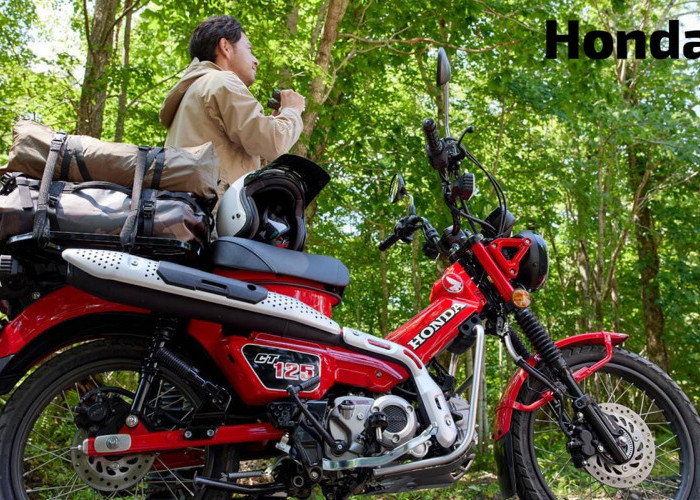 Jelajahi Alam Jadi Lebih Seru, Ini Spesifikasi Hingga Harga Terbaru Honda CT125