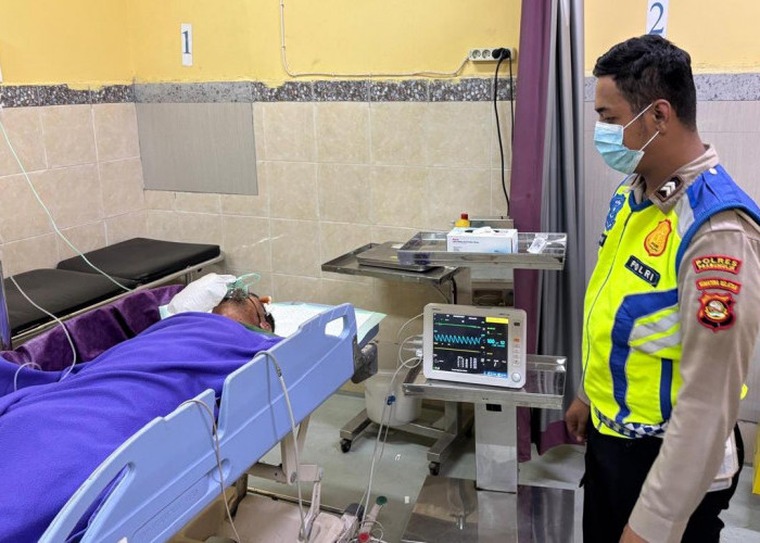 Tabrakan Beruntun di Depan Mapolres Prabumulih, Tiga Orang Terluka