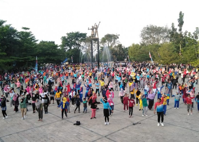 Dishub Kota Prabumulih Meriahkan Harhubnas dan Hari Olah Raga Nasional