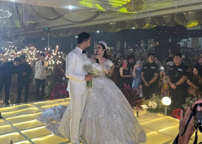 Malam Resepsi Rara Lida dan Aladull Berterima Kasih, Mohon Maaf atas Kekurangan di Hari Bahagia
