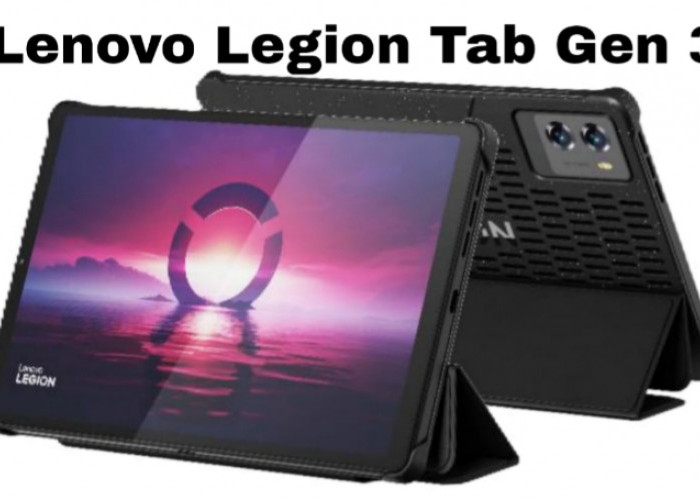 Lenovo Legion Tab Gen 3 Resmi Meluncur di Indonesia, Tablet Gaming Premium Pertama Lenovo