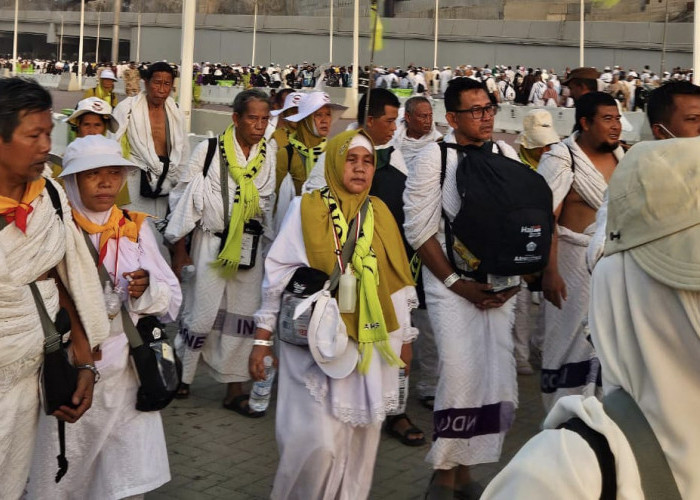 Jemaah Haji Prabumulih Sukses Jalani Rangkaian Ibadah Puncak Haji Kloter 17