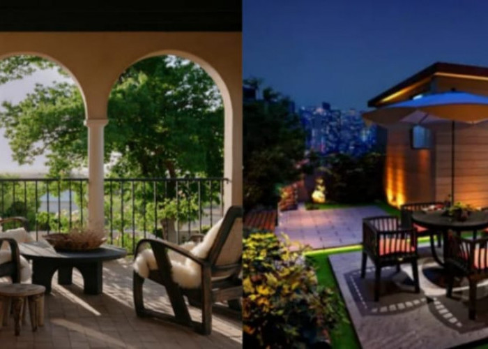 Teras Klasik Modern: Perpaduan Gaya Mewah dan Fungsional