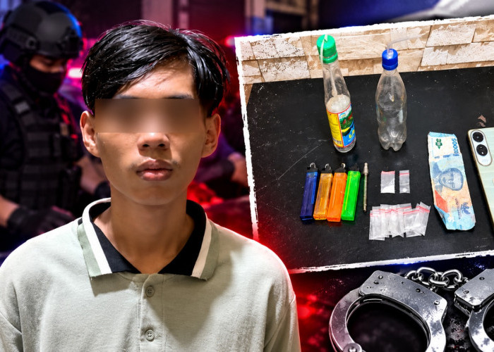 Polisi Amankan Pemuda 19 Tahun di Pondok Desa Karangan, Dua Paket Diduga Sabu Disita