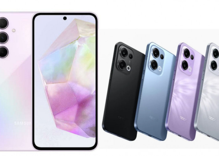Samsung Galaxy A55 vs OPPO Reno 14, Duel Smartphone Mid-Range Premium