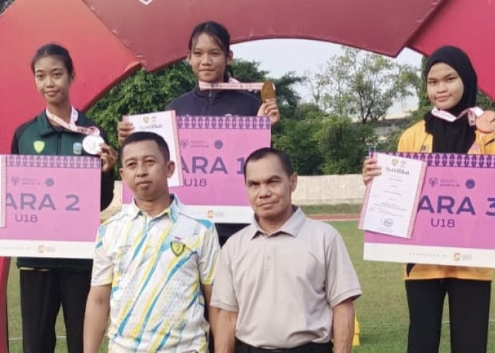 Keyla Sahira Persembahkan Emas untuk Sumsel di Kejurnas Atletik U18 2026