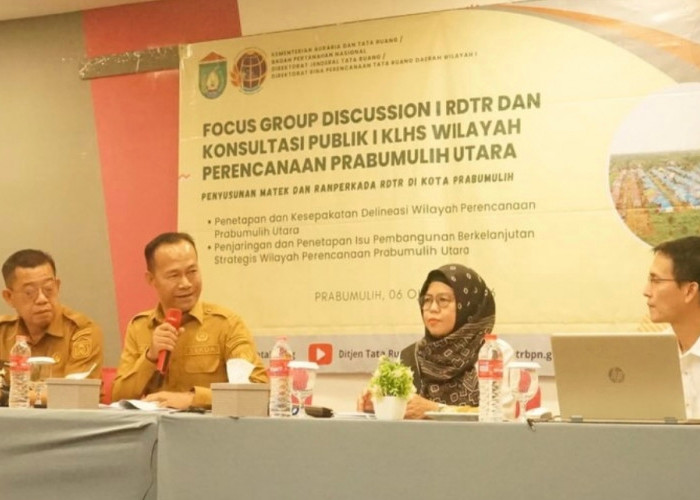 Wujudkan Kawasan Lebih Tertata, Pemkot Prabumulih Matangkan RDTR