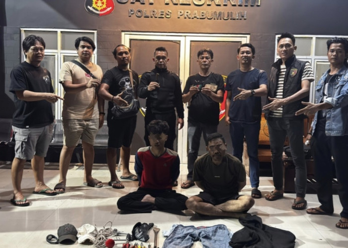 Polres Prabumulih Ungkap Kasus Curat, Dua Pria Diamankan dalam Operasi Sikat 1 Musi 2026