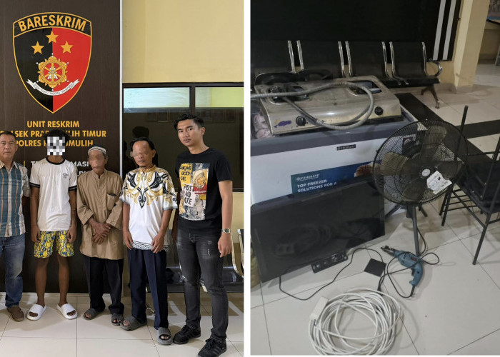 Pelaku Pencurian Ruko Angkringan Si Entong Serahkan Diri ke Polsek Prabumulih Timur