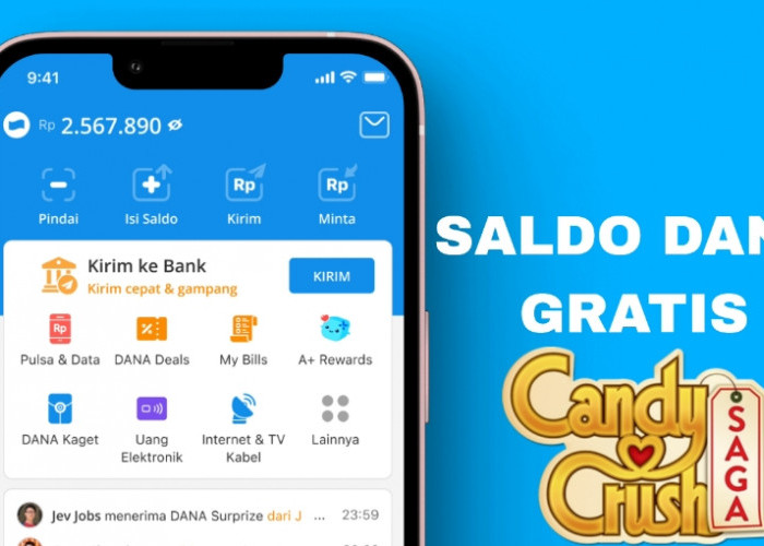 Main Candy Crush Saga dan Raup Saldo DANA Hingga Rp100.000!