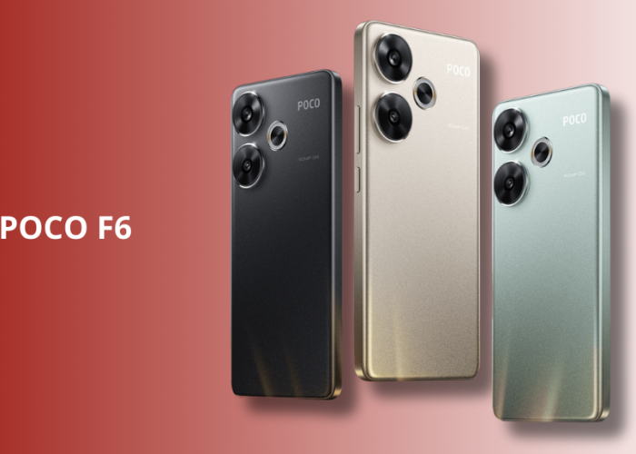 POCO F6, HP Snapdragon 8s Gen 3 yang Cocok untuk Konten Kreator, Harga Mulai Rp3 Jutaan