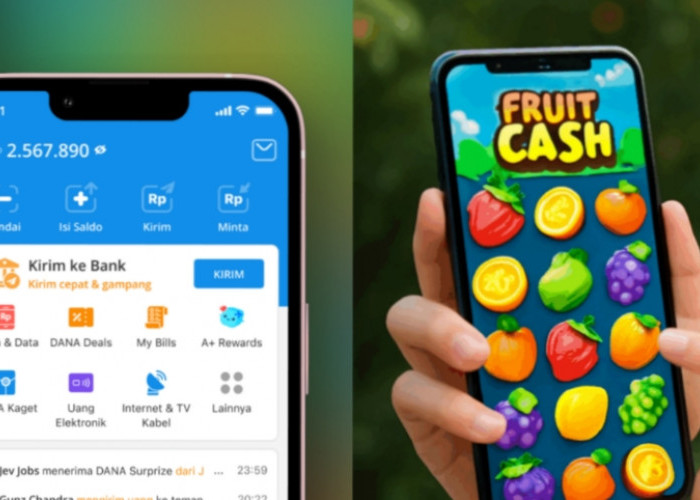 Rebahan Sambil Cuan, Cara Mudah Mengumpulkan Saldo DANA dari Game Buah