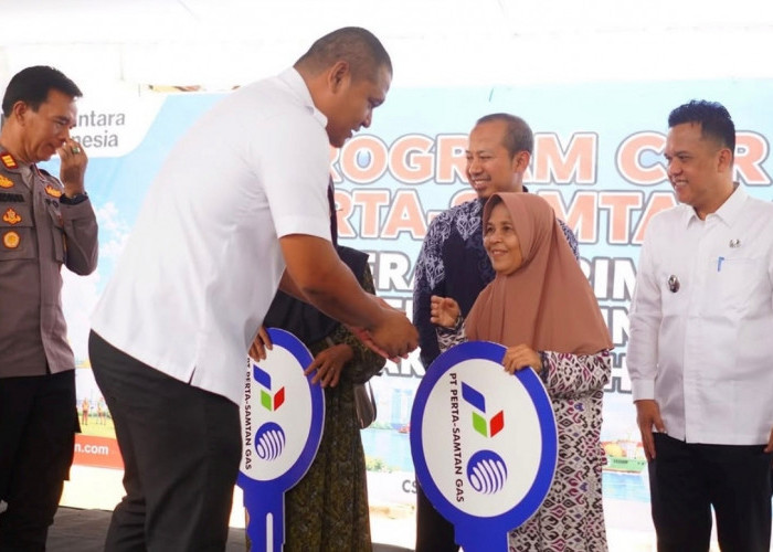 Dua Rumah Warga Anak Petai Rampung Direnovasi, PT Perta Samtan Gas Realisasikan 13 Sumur Bor