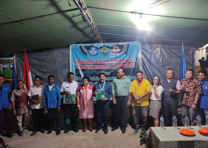 Politeknik Pertanian Negeri Kupang Gelar kegiatan Kemah Kerja Bakti Mahasiswa Tahun 2023