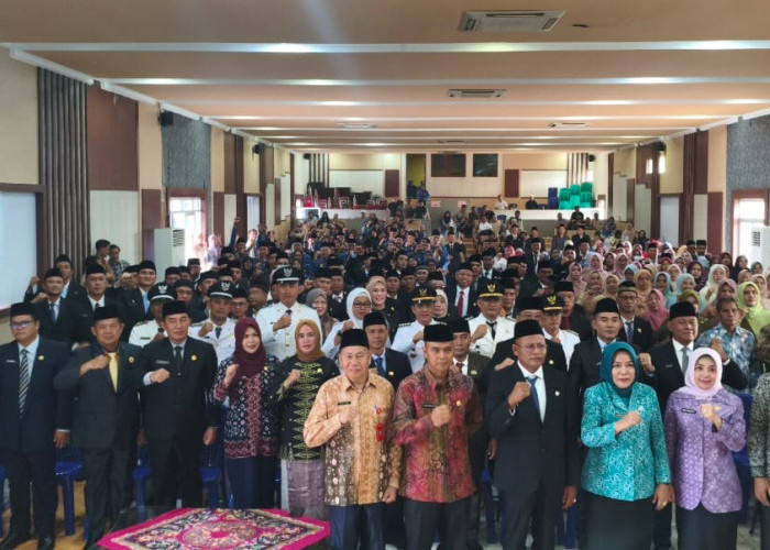 Wajah Baru di Pemkot Prabumulih: 3 Camat dan 4 Lurah Dilantik, Evaluasi 6 Bulan