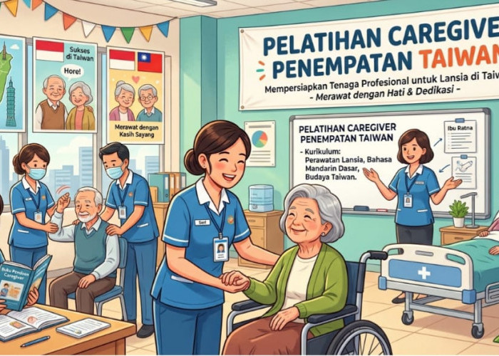Peluang Kerja ke Taiwan Terbuka, Pelatihan Caregiver Gratis Resmi Dibuka hingga 6 Agustus 2026