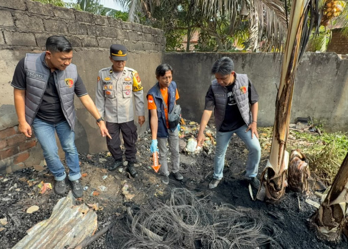 Bakar Sampah Tinggalkan Api, Bengkel di Prabumulih Nyaris Dilalap Si Jago Merah