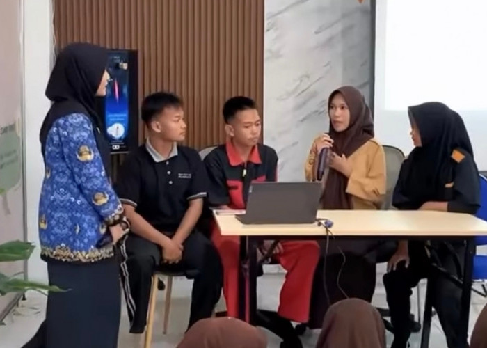Edukasi Statistik Sejak Dini, BPS Prabumulih Gandeng SMK Pratiwi