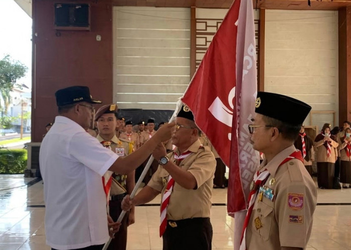 Wali Kota Arlan Lepas Kontingen Jamda 2026, Pramuka Prabumulih Siap Harumkan Nama Daerah