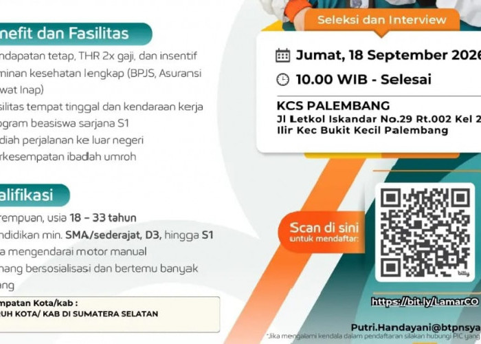 Lulusan SMA-S1 Merapat! BTPN Syariah Buka Rekrutmen, Seleksi 18 September