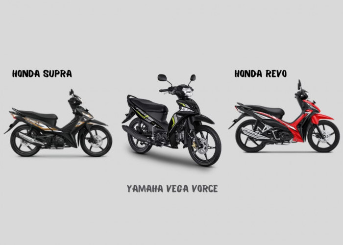 Pilihan Motor Legendaris Honda Supra X 125 FI, Yamaha Vega Vorce dan Honda Revo yang Tahan Banting