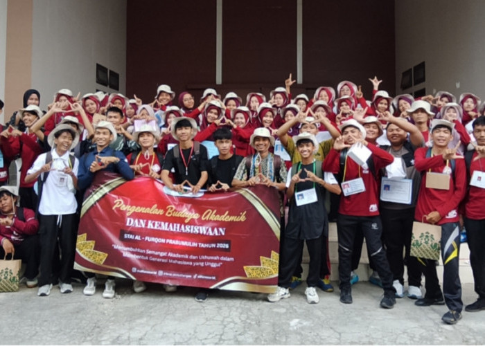 Mahasiswa Baru STEI Al Furqon Prabumulih Ikuti PBAK, Ada Materi Akademik hingga Semi-Outbond