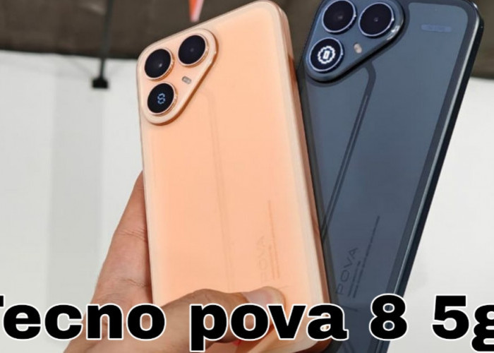 Cuma Rp3 Jutaan, Tecno Pova 8 5G Punya Baterai 8.000mAh dan Desain Futuristik