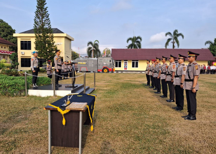 Kapolres Prabumulih Resmi Lantik Wakapolres Baru, Sejumlah Pejabat Utama Berganti