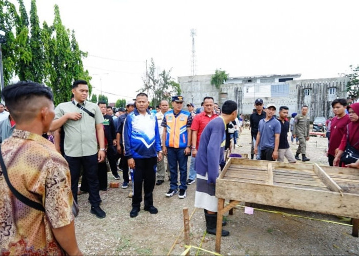 Wali Kota Prabumulih Tinjau Lokasi Baru Relokasi Pedagang Pasar Subuh