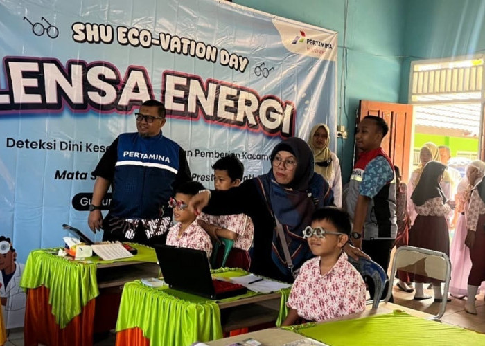 Cegah Gangguan Penglihatan Sejak Dini, Pertamina Gelar Lensa Energi untuk Pelajar