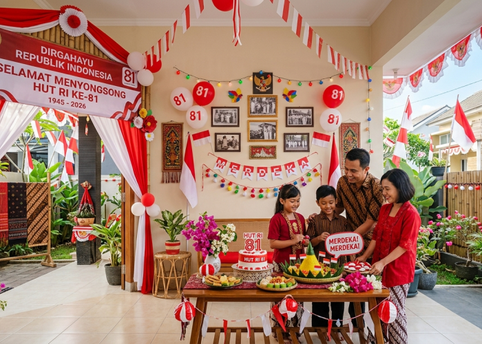 9 Ide Hias Rumah dan Kantor Sambut HUT ke-81 RI, Meriah Tanpa Mahal