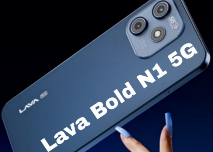 Lava Bold N1 5G, Smartphone 5G Murah dengan Desain Mirip iPhone