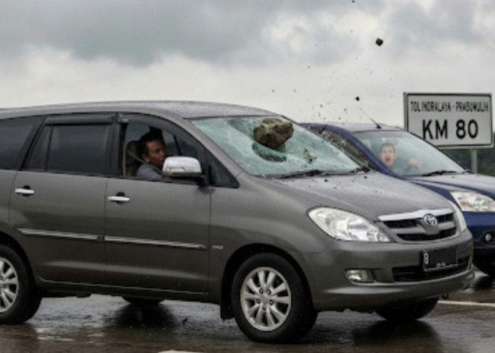 Viral di Medsos, Pelemparan Batu di Tol Indralaya–Prabumulih Bikin Panik Pengendara