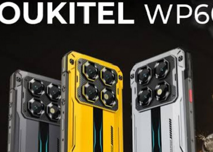 Oukitel WP60, HP Rugged 5G dengan Baterai 10.000 mAh dan Kamera 108MP, Siap Hadapi Kondisi Ekstrem