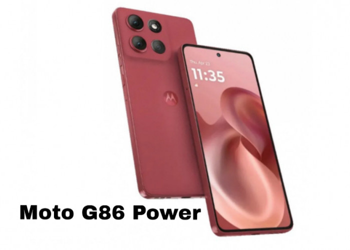 Moto G86 Power, Smartphone Tangguh dengan Baterai Super Besar untuk Pengguna Aktif