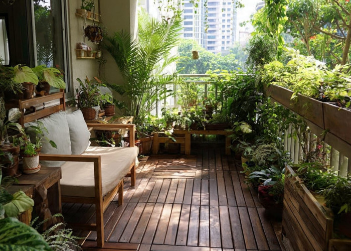 Lahan Sempit Bukan Halangan, Ini Cara Sulap Balkon Jadi Kebun Mini