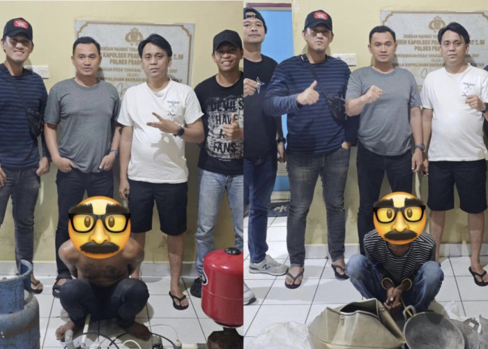 Polsek Prabumulih Barat Ungkap Dua Kasus Curat, Residivis Kembali Masuk Sel