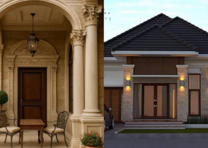 6 Model Tiang Teras Rumah yang Bikin Hunian Terlihat Mewah dan Modern