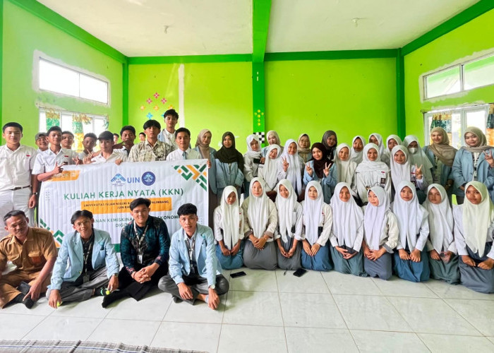 Kades Tanjung Telang Apresiasi Edukasi Pencegahan Pernikahan Dini Mahasiswa KKN UIN Raden Fatah