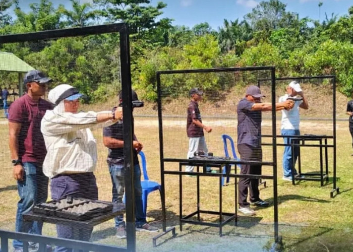 Forkopimda Prabumulih Latihan Menembak Bersama, Perkuat Sinergi Antarinstansi