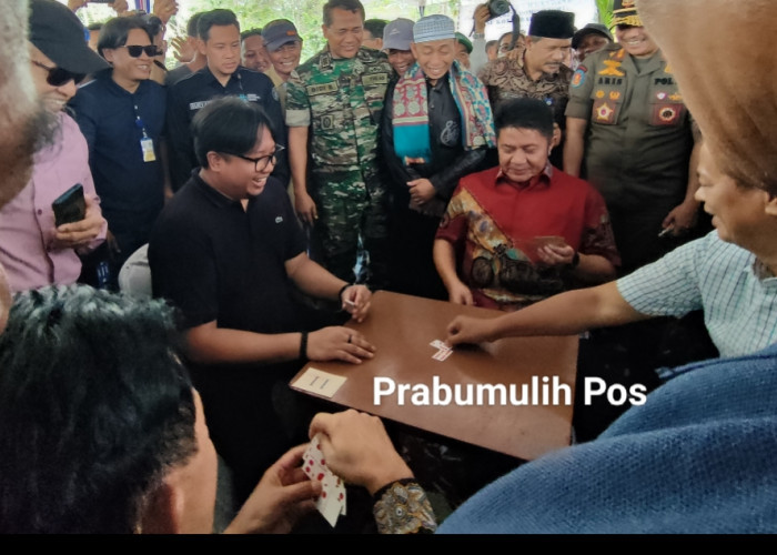 Gubernur Sumsel Ngandon Gaple ke Prabumulih, HD: Main Gaple Jalin Silaturahmi Mengurangi Ghibah