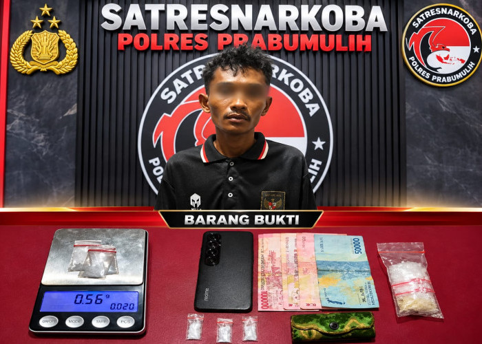 Diduga Hendak Edarkan Sabu, Pria 29 Tahun Diciduk Polisi di Prabumulih