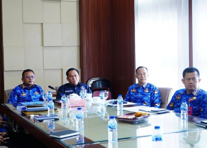 Wali Kota Arlan Hadiri Entry Meeting BPK, Dorong Akuntabilitas Anggaran Daerah